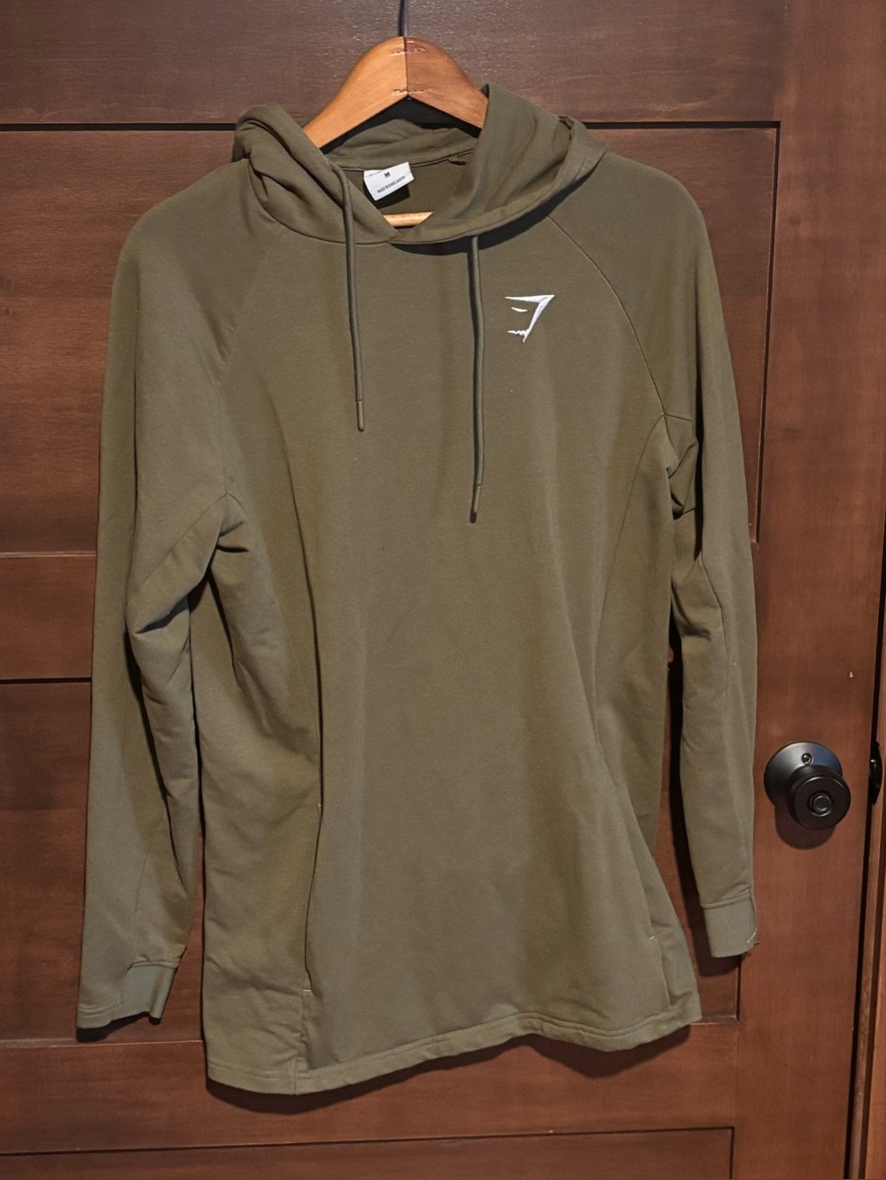 Gymshark Olive Green Pullover Hoodie